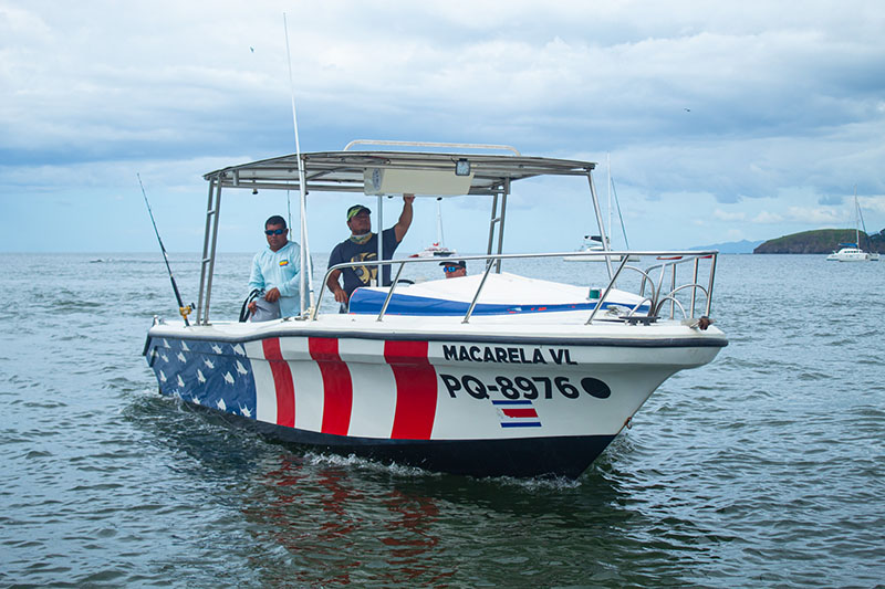 Fishing boat Papagayo Macarela Fishing trips on the Macarela fishing boat