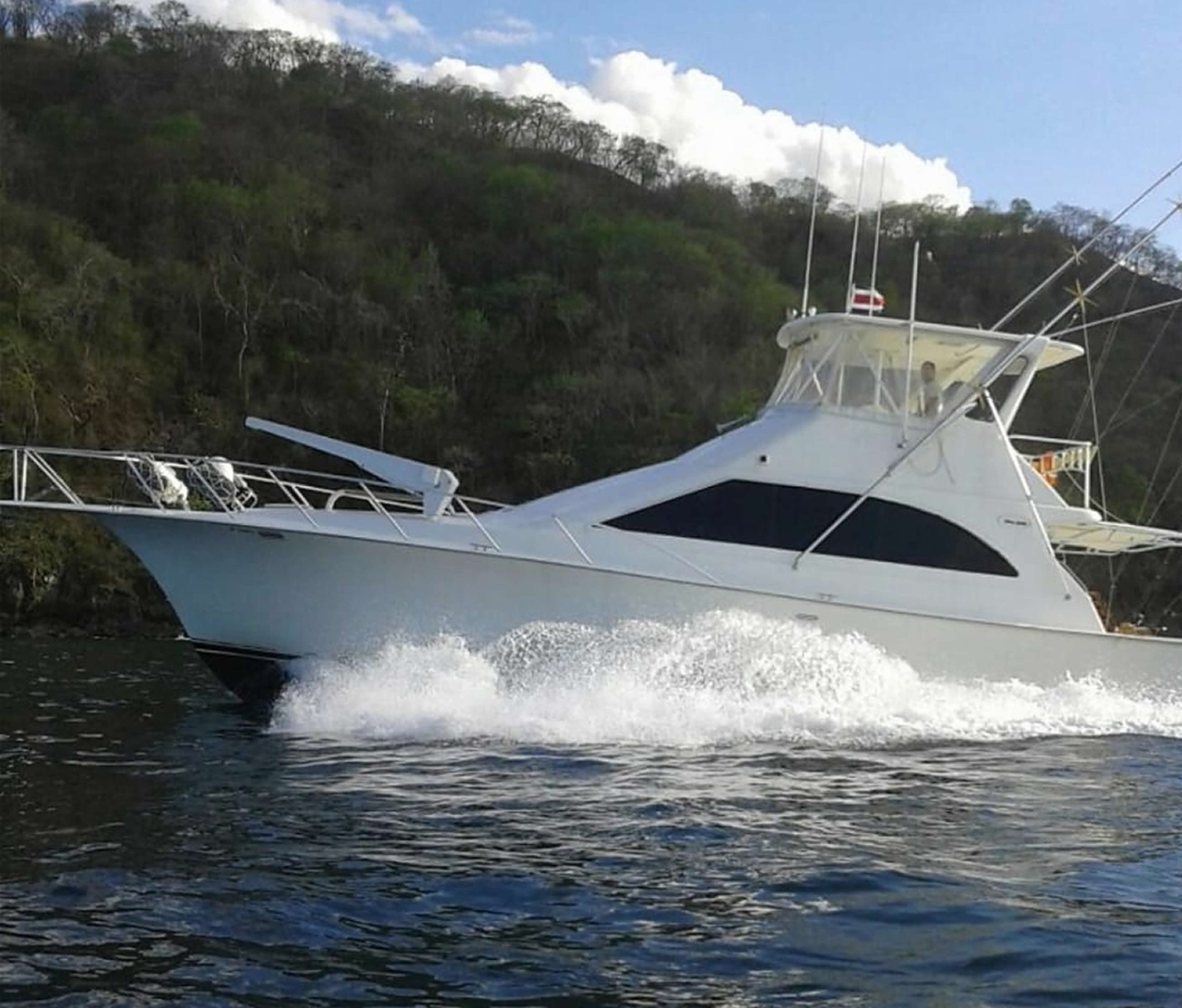 Sportfishing boat Mamacita, fishing Tamarindo